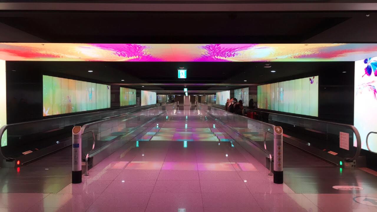 Incheon International Airport - Airport Media Tunnel